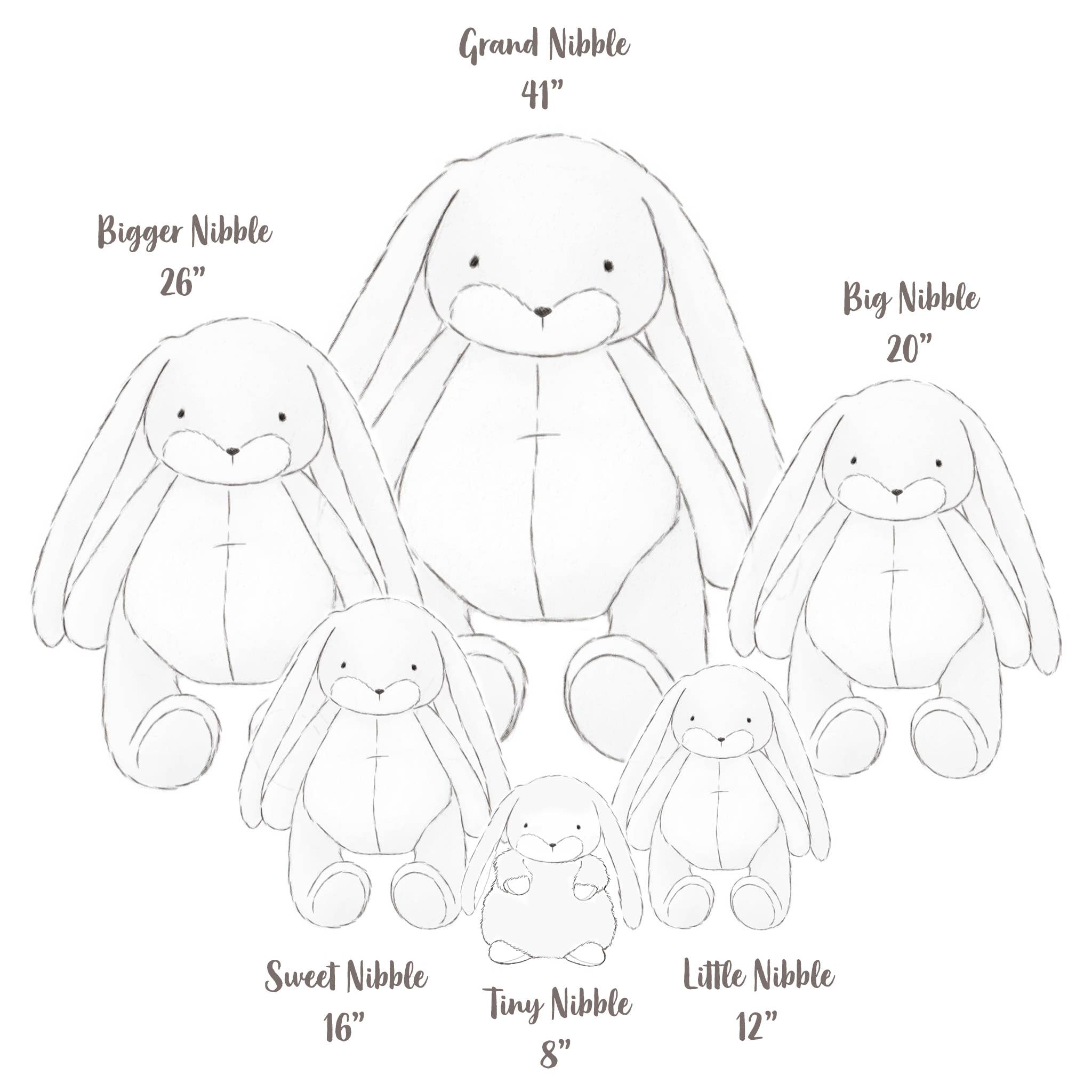 Bunnies By the Bay - Vente Peluche – enfant et bébé - Petit lapin à grignoter 12" - Crème4