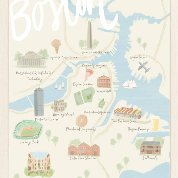 Palm Prints - Wholesale Art Print - Custom Map Print | Create Your Own Map for Your Location2