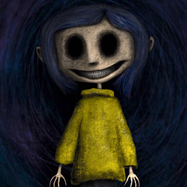 Creeptoons - Wholesale Art Print - Coraline Print Halloween Decor