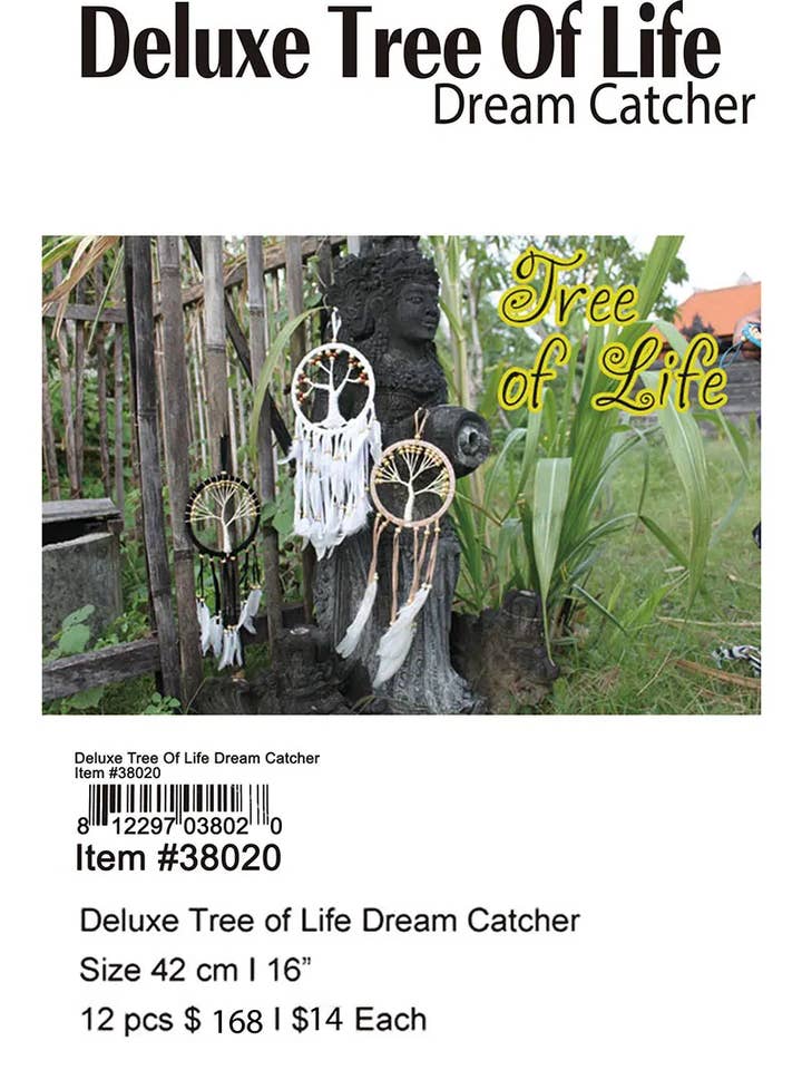 Attrape-rêves de luxe Arbre de Vie. pour la vente par Puka Creations