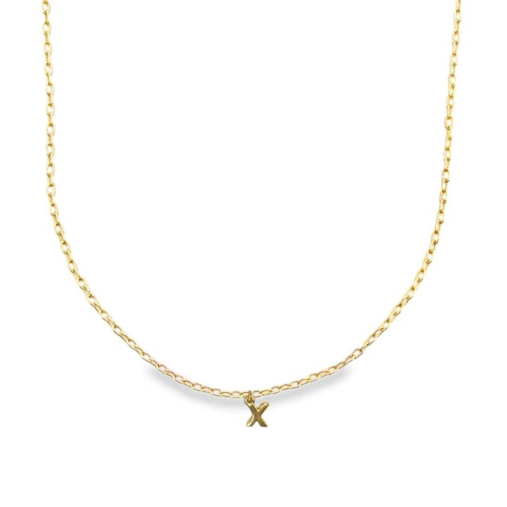 Camilla Limón - Wholesale Pendant/Charm Necklace - Tiny Initial Charm Personalized Gold-Filled Necklace22