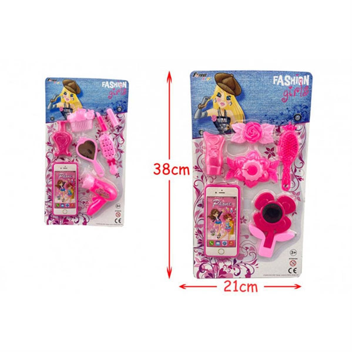 TSJJ – Großhandel Klassisches Spielzeug – Kinder – Beauty Phone Blister 38 X 21 cm 2 Sortimente0