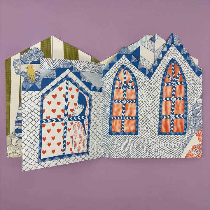 Erika Rier - Wholesale Magazine - Pageant - A Fold Out Art Zine1