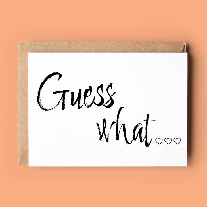 Guess What... for wholesale by Wonky Cards