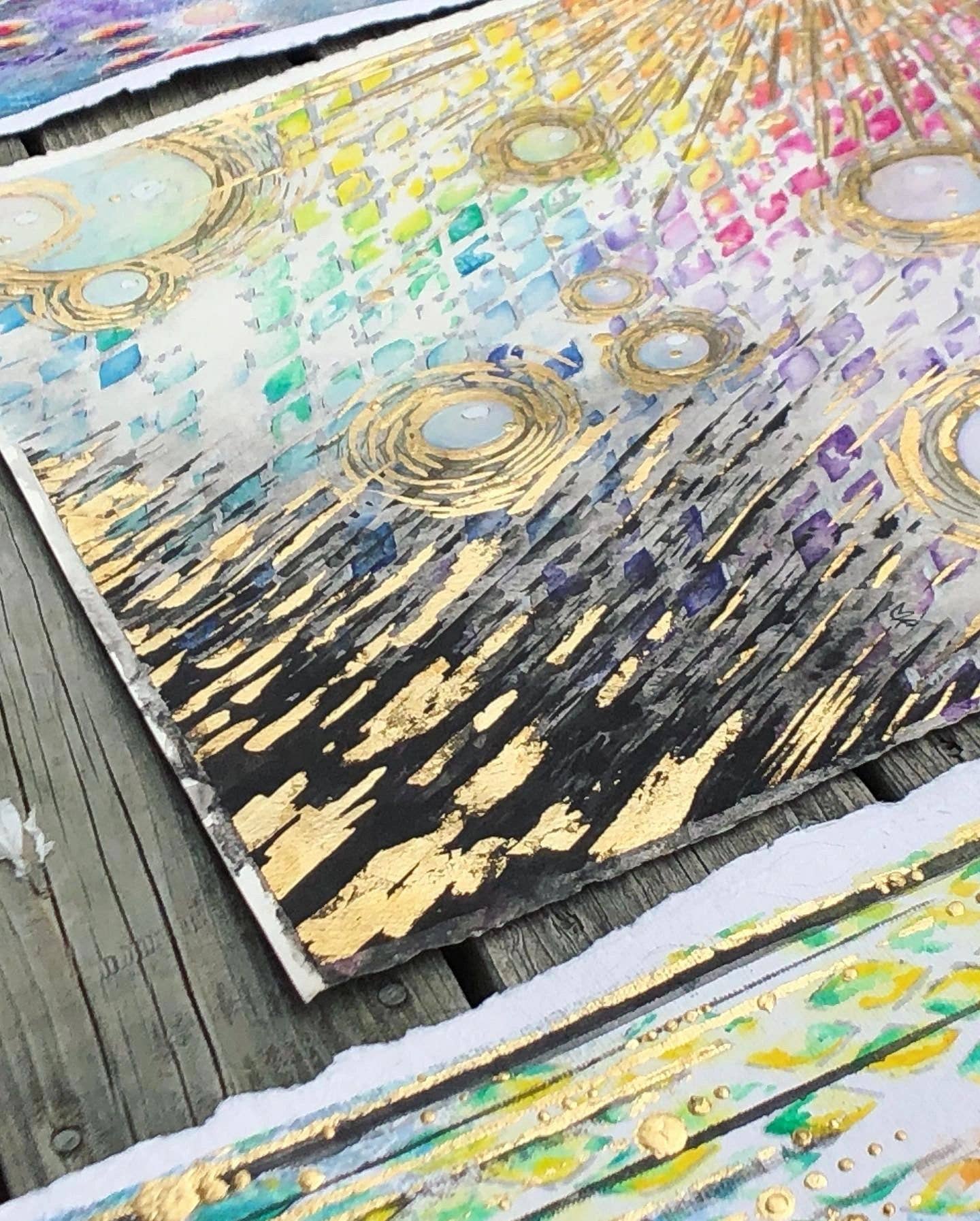 The Wild Blue Bear - Wholesale Art Print - Somehow It All Works Out Giclee Print1