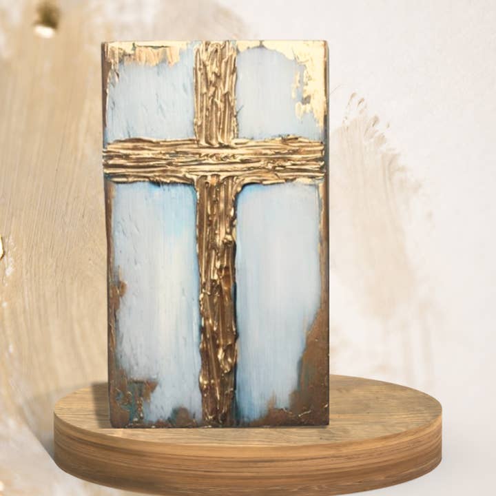 Anthologie, Co. – wholesale Painting/drawing – Rugged Cross Painting - Christian Artwork