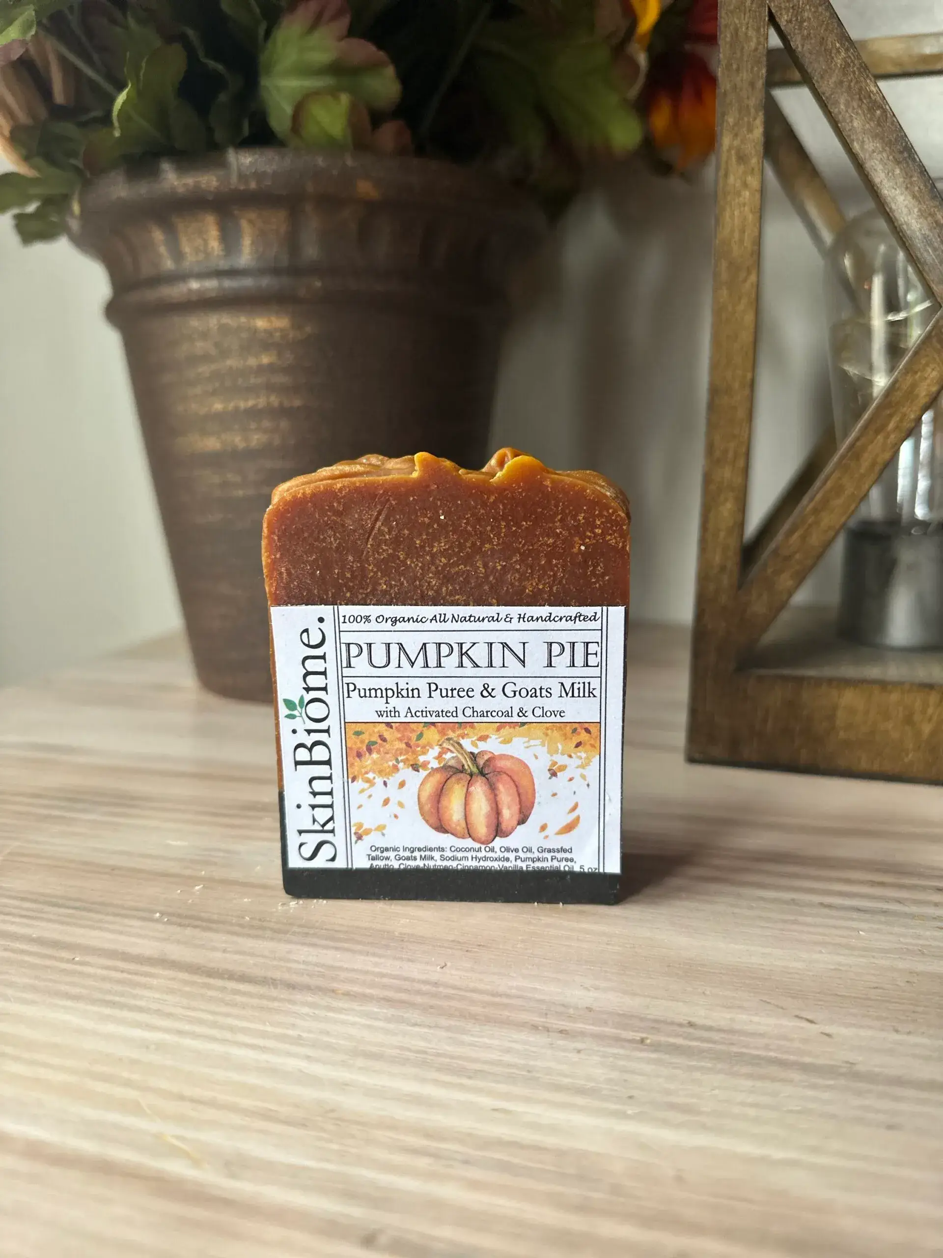 Skinbiome – wholesale Bar Soap – Pumpkin Pie Soap Bar0