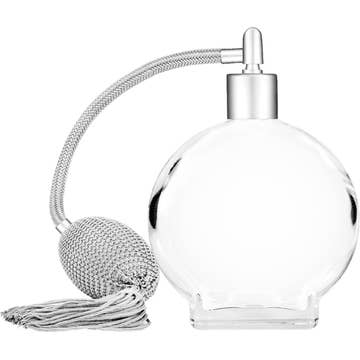 Best Bottles - Vente Flacon pulvérisateur - Bouteille en verre Clear Circle - 100 ml (plusieurs couleurs d'ampoule et de bouchon)8