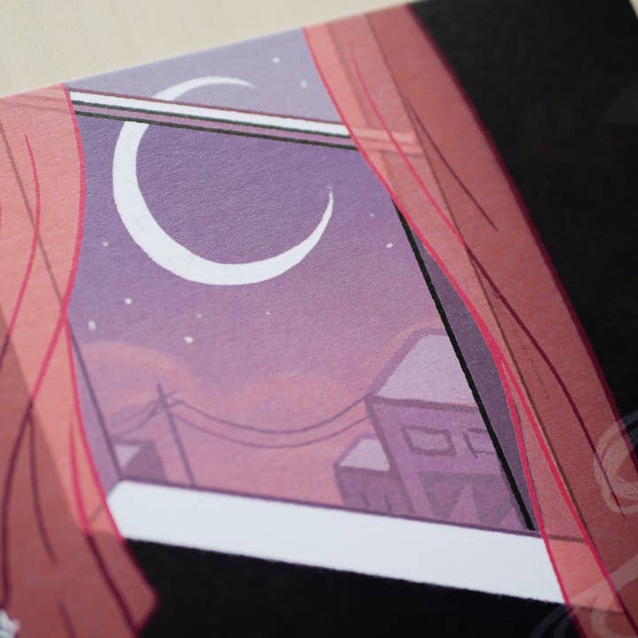 Emmeline Illustration - Wholesale Art Print - Book Witch Illustrated Print