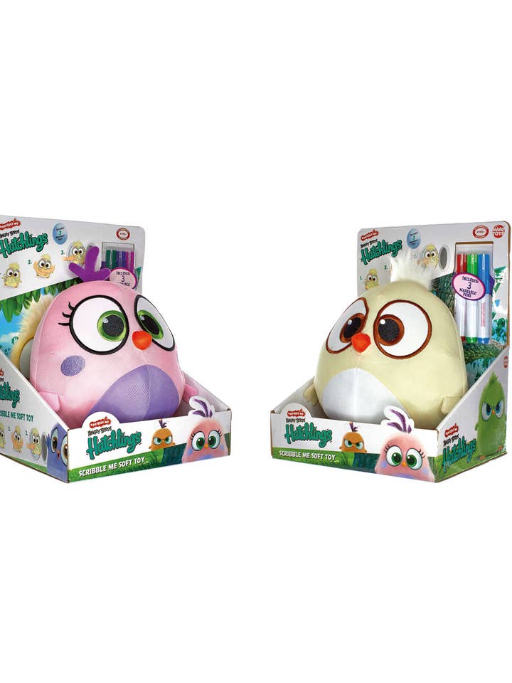 HATCHLINGS SCRIBBLE ME PLÜSCH für den Großhandel von Joy Toy