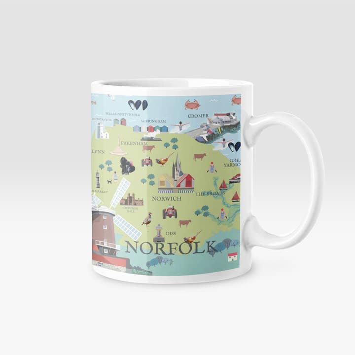 Betty Boyns Designs – wholesale Coffee mug – ILLUSTRATED MAP MUGS38