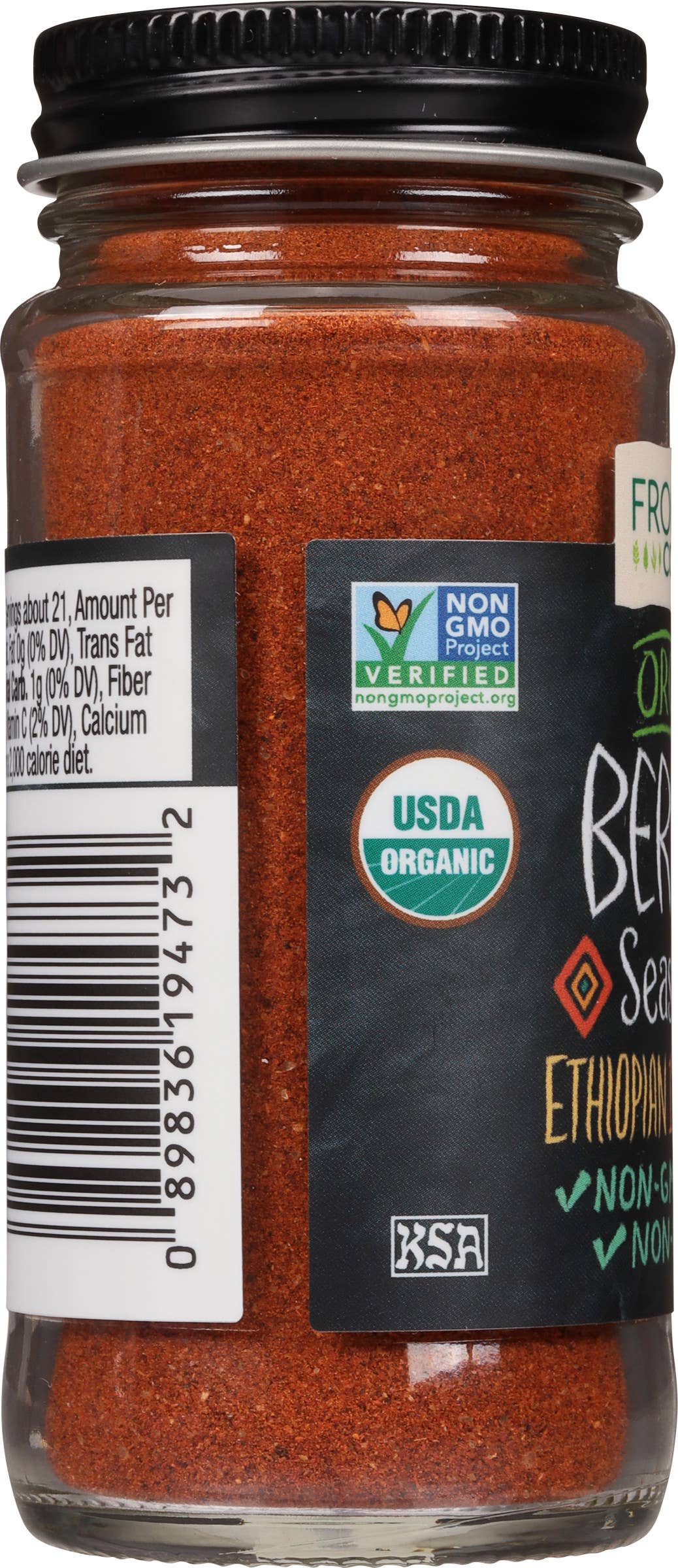 Frontier Co-op - Wholesale Dried Spice - Frontier Co-op Berbere Seasoning, Certified Organic2