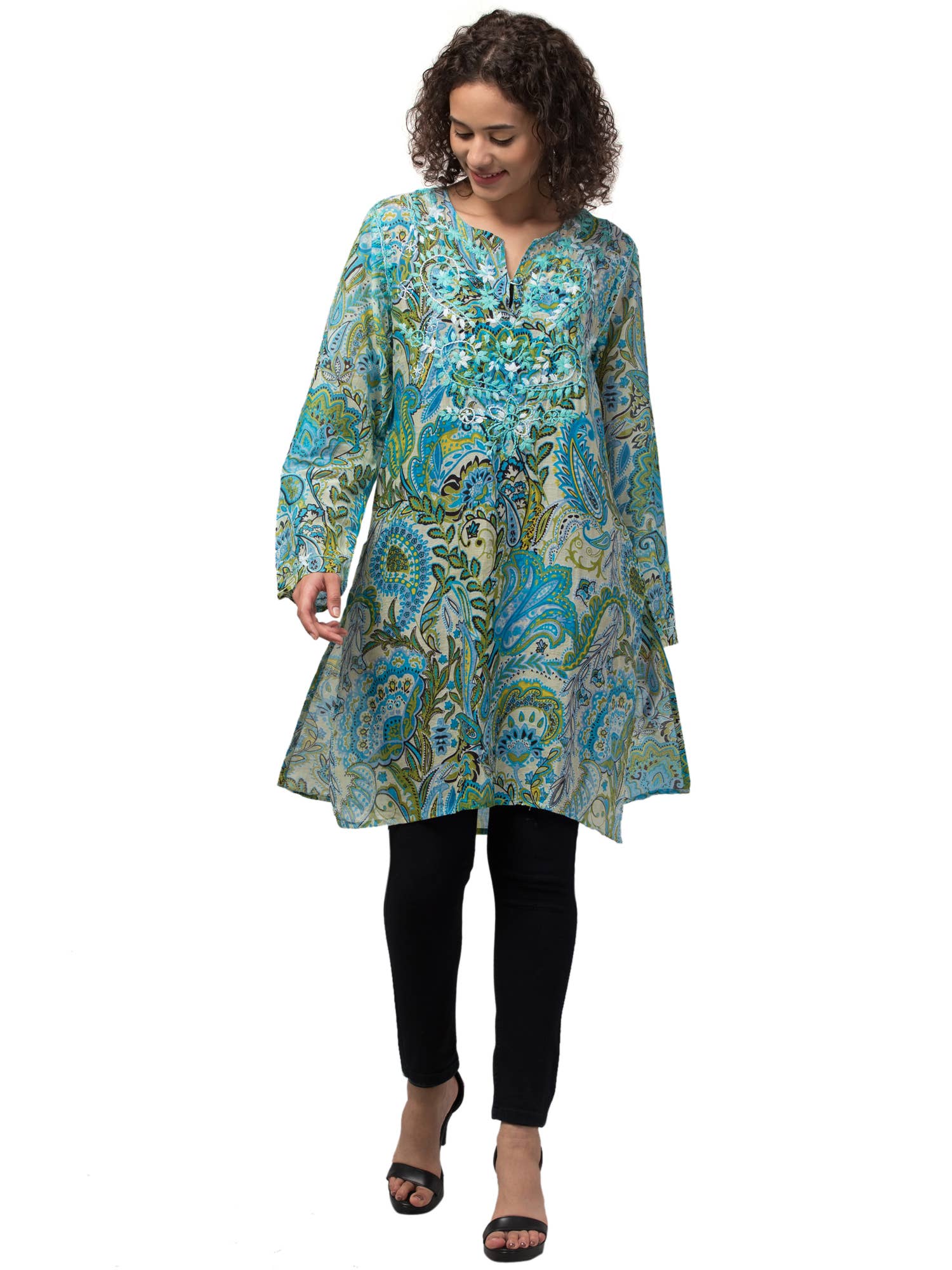 AYKA - Vendita all'ingrosso Tunica - Donna - Tunic Mia Magic Blu AYKA2