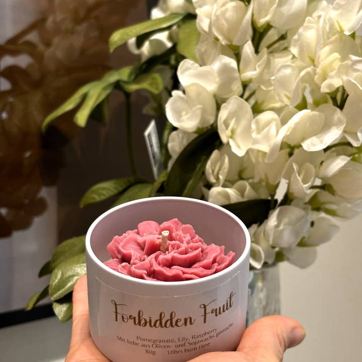 Oh Sweet Candles - Wholesale Jar/Filled Candle - Forbidden Fruit - Luxury Candle - Floral Scented Candle3