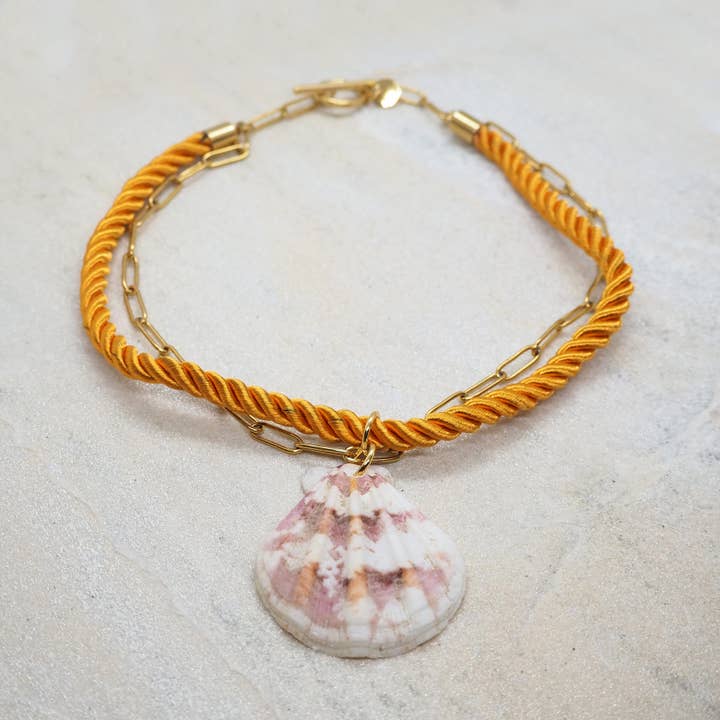 CIAO.STUDIOS – wholesale Hänge-/berlockhalsband – Shelldealer-halsband choker med naturlig snäcka5