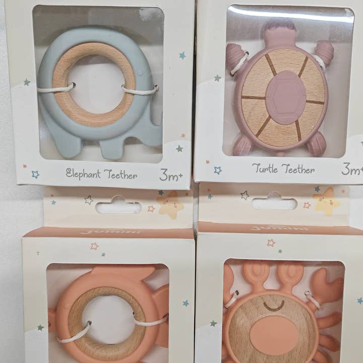 Inside Out Toys - Wholesale Teether (Not Clip-On) - Baby - Crab Teether2