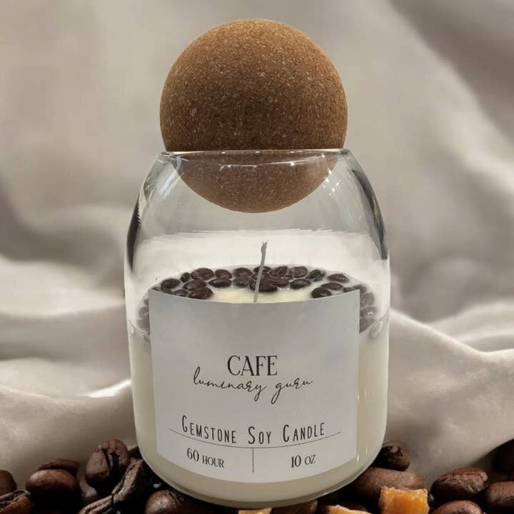 LUMINARY GURU - Wholesale Jar/Filled Candle - Cafe Candle