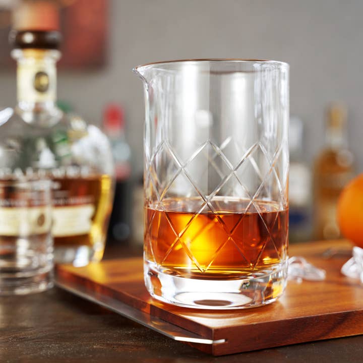 Viski - Wholesale Cocktail Shaker - Viski Professional Extra Large Crystal Cocktail Mixing Glass