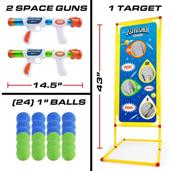 USA Toyz - Wholesale Sporting Game - Kids & Baby - AstroShot Gemini Shooting Target Game