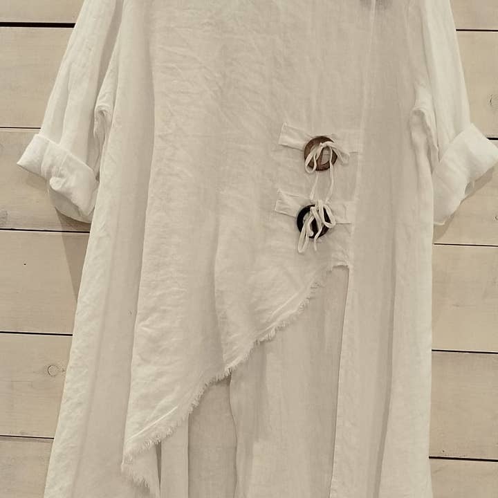 REF:17351 conjunto blusa y pantalon 100% lino y otras tendencias de Resultados para cordones textiles al por mayor. Devoluciones gratuitas y condiciones de pago a 60 días en Faire en Faire.