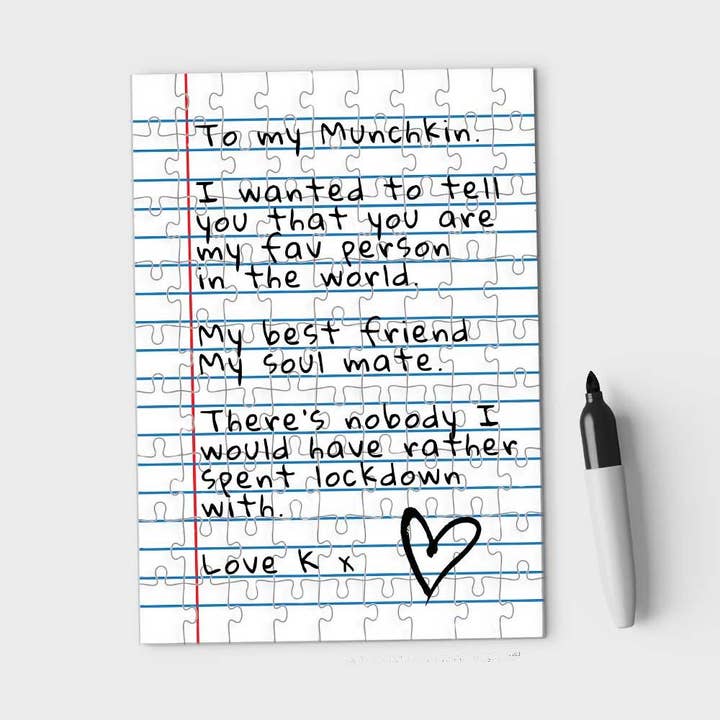 Pikkii - Wholesale Puzzle - Adult - Letter Jigsaw Puzzle | Personalised Puzzle Gift 4