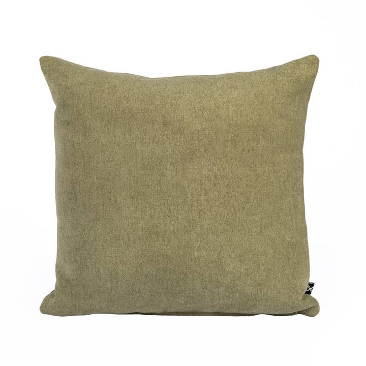 Pillow BELLUS 45x45 Velvet Moss Green for wholesale by KUXIN // Home Fashion