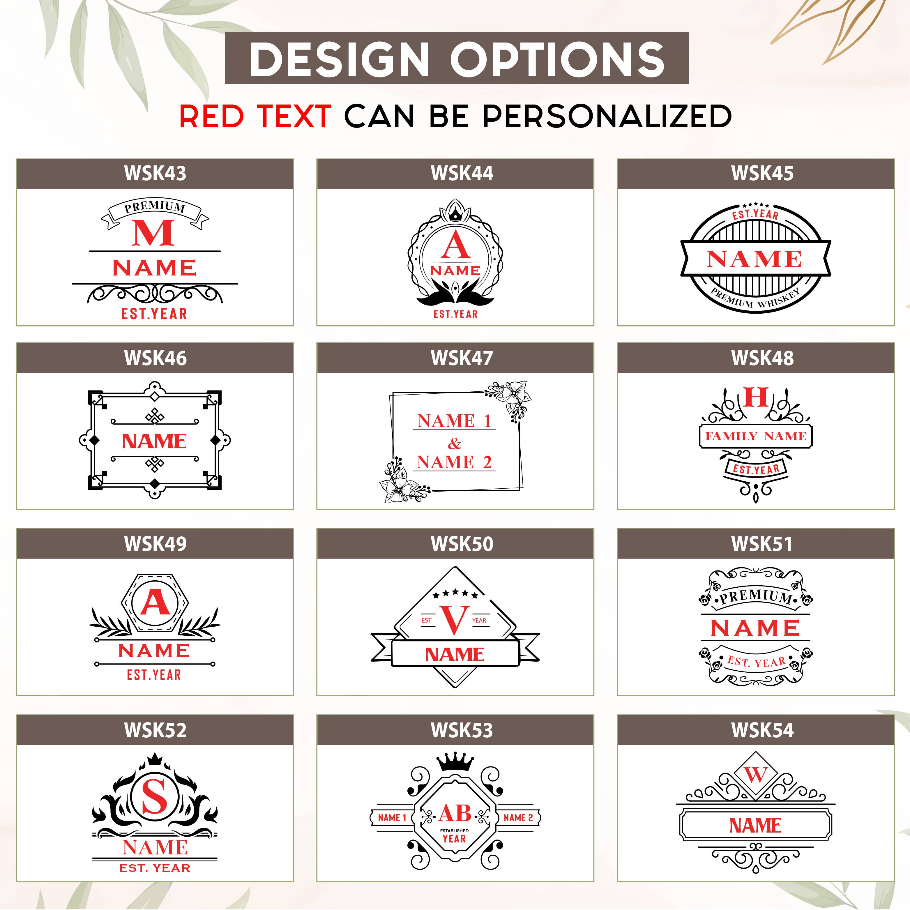 Engrave My Memories - Wholesale Decanter - Custom Whiskey Decanter, Decanter Set, Gift for Dad5