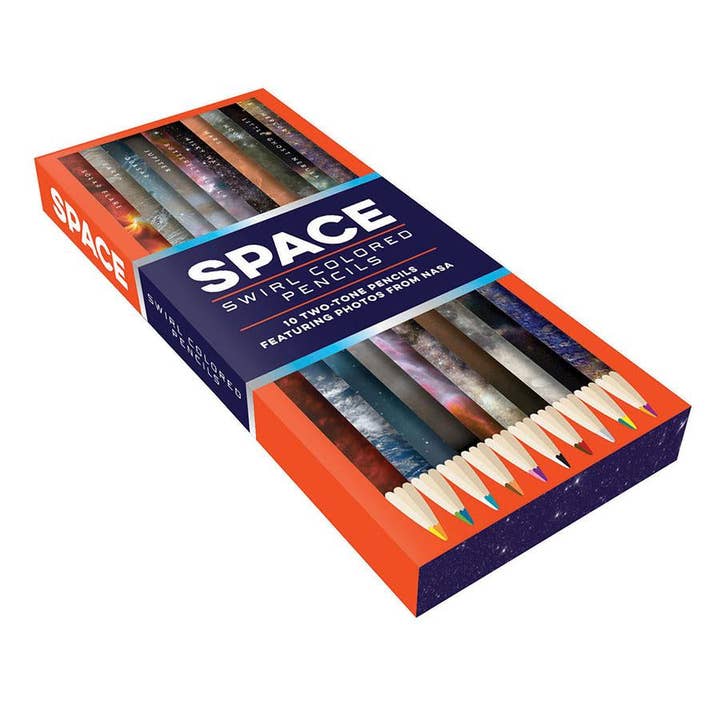 Chronicle Books - Wholesale Colored Pencil - Space Swirl Colored Pencils