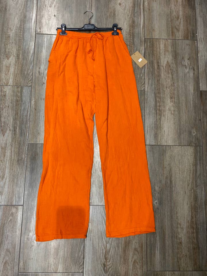 LÉA & LUC - Wholesale Pants - Women's - 100% cotton trousers REF.30132C