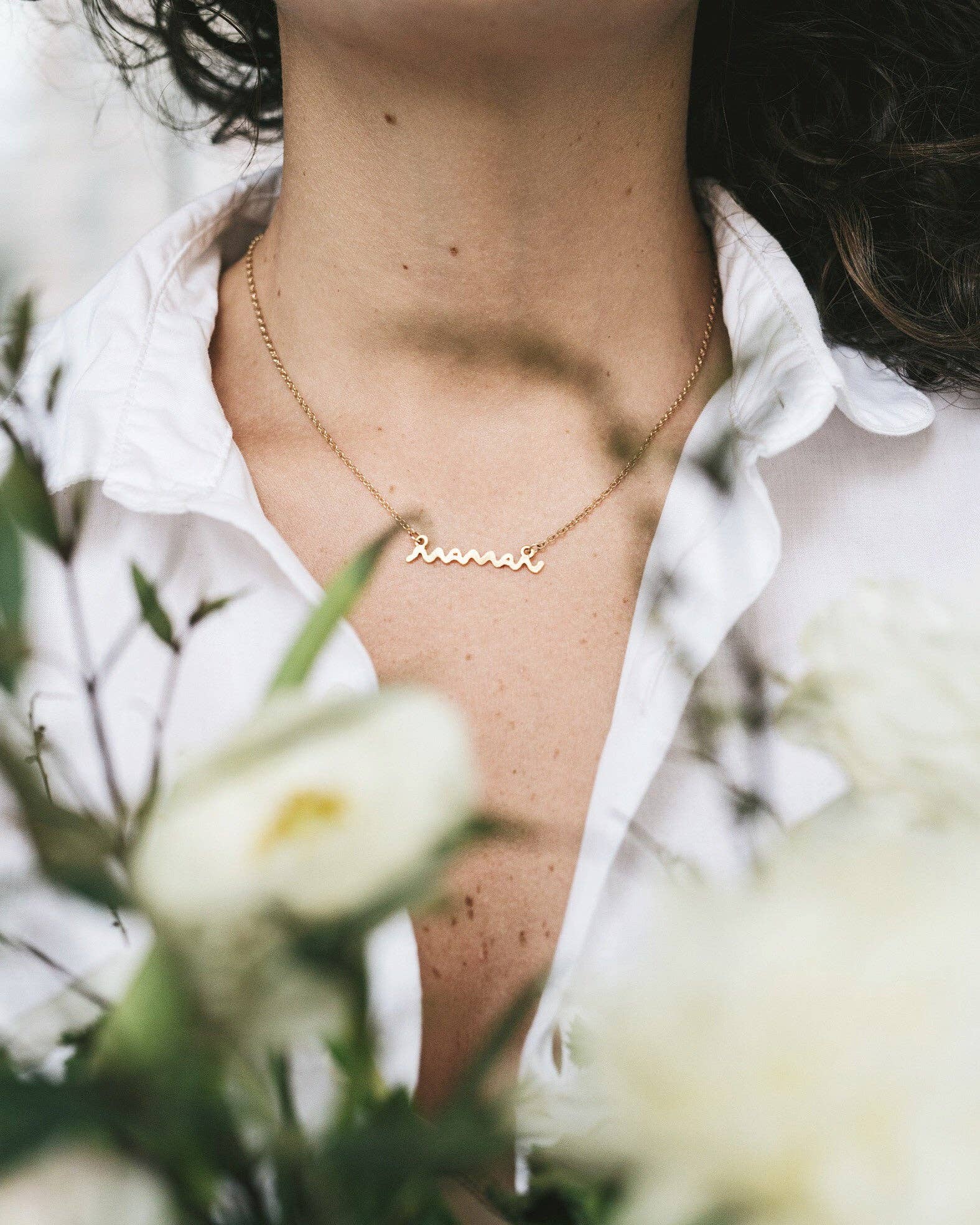 Ariana Ost - Wholesale Pendant/Charm Necklace - Maman x Ariana Ost Necklace – Motherhood Tribute Necklace0