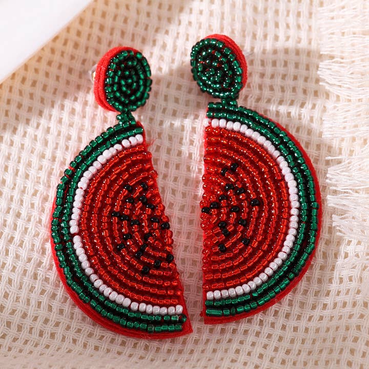 Red Watermelon loops for wholesale on Faire0