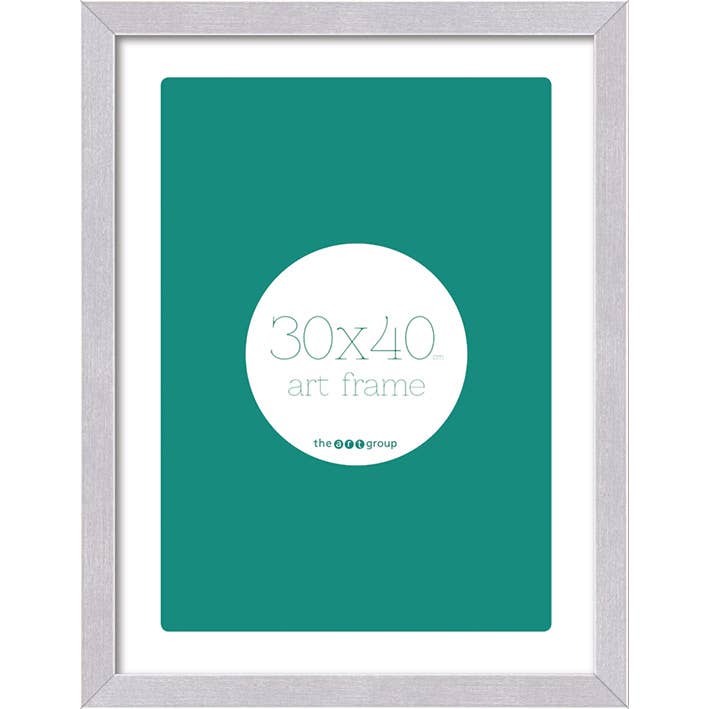 The Art Group - Wholesale Picture Frame - Frame -Seattle Brushed Aluminium