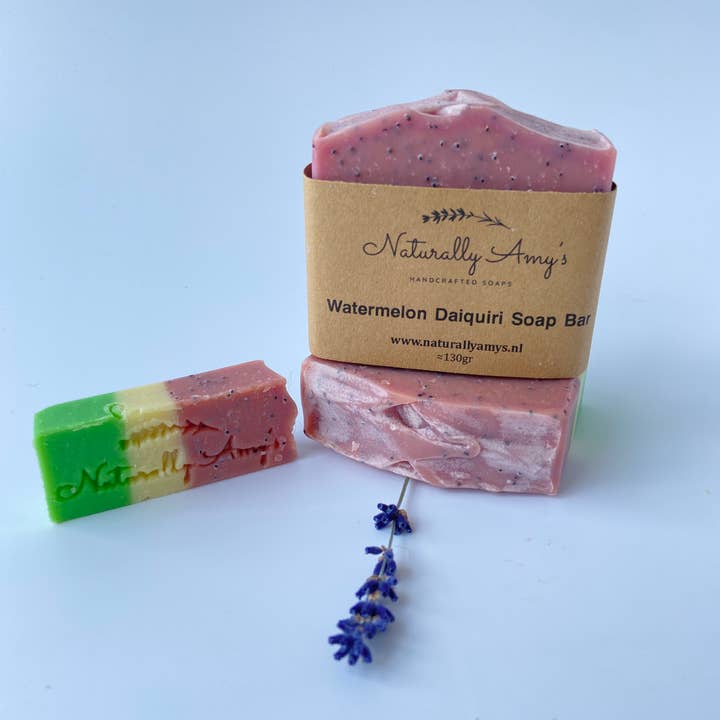 Sapone alla Anguria Daiquiri per la vendita all'ingrosso da parte di Naturally Amy's