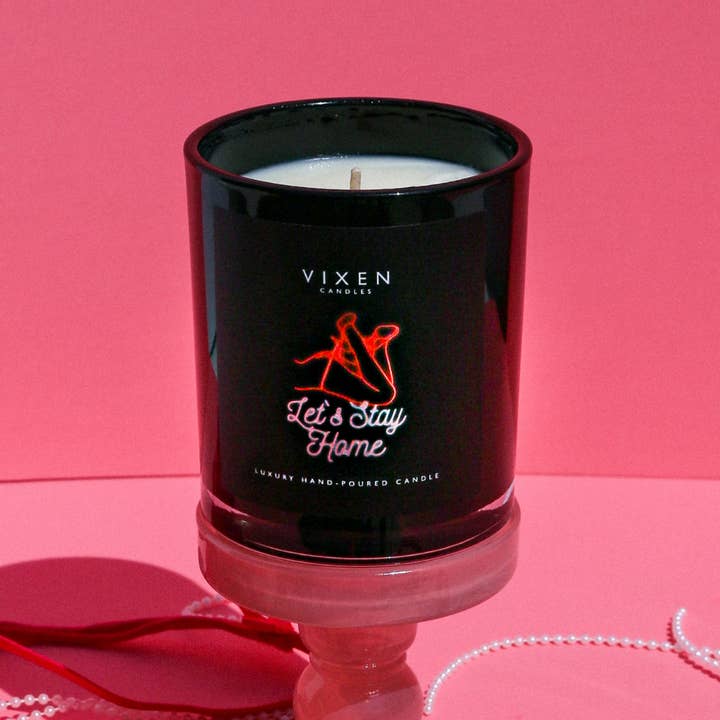 Let's Stay Home 14oz for wholesale by VIXEN CANDLES