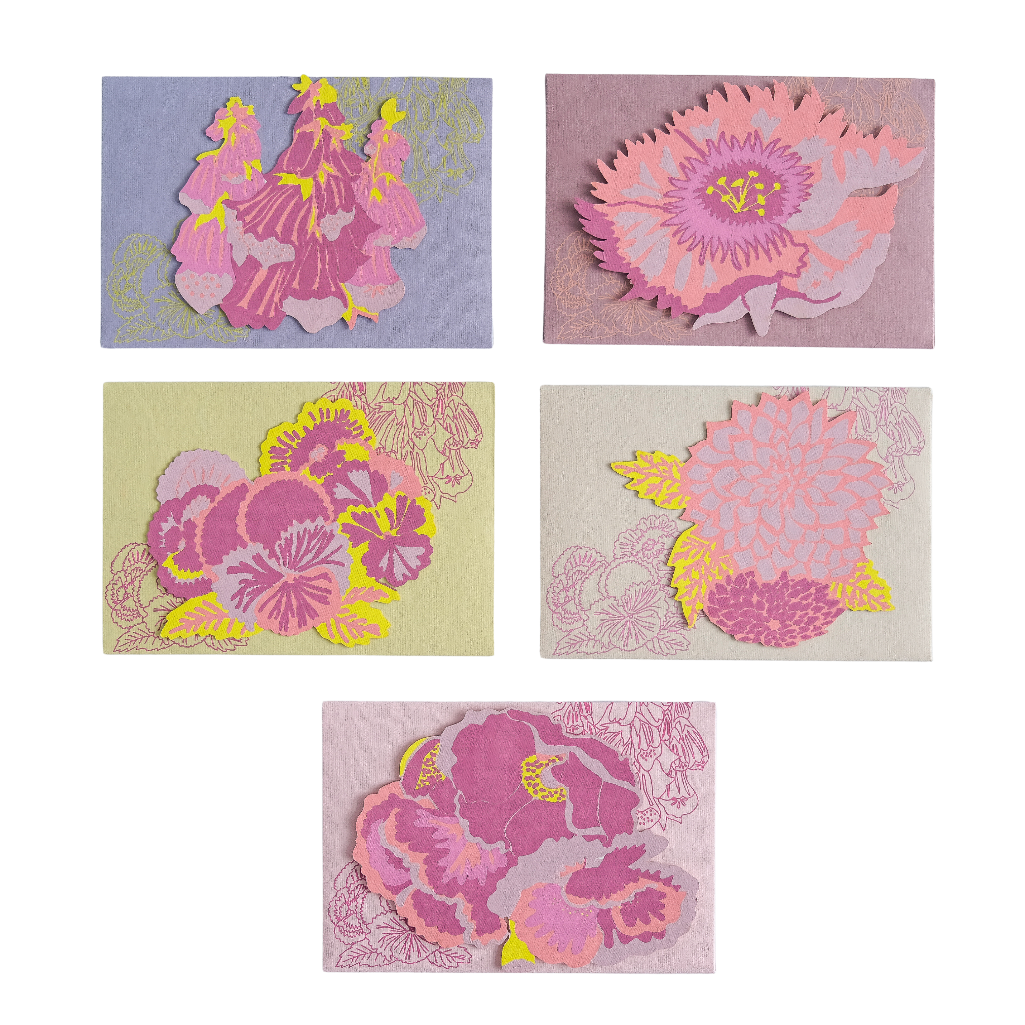 East End Press - Wholesale Stationery/Notecard Set - Floral Notecards Set15
