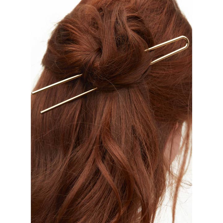 Day Rate Beauty - Vente Épingles à cheveux - Gold Power Pin (épingle à cheveux française de 5,5 pouces ou 7 pouces)