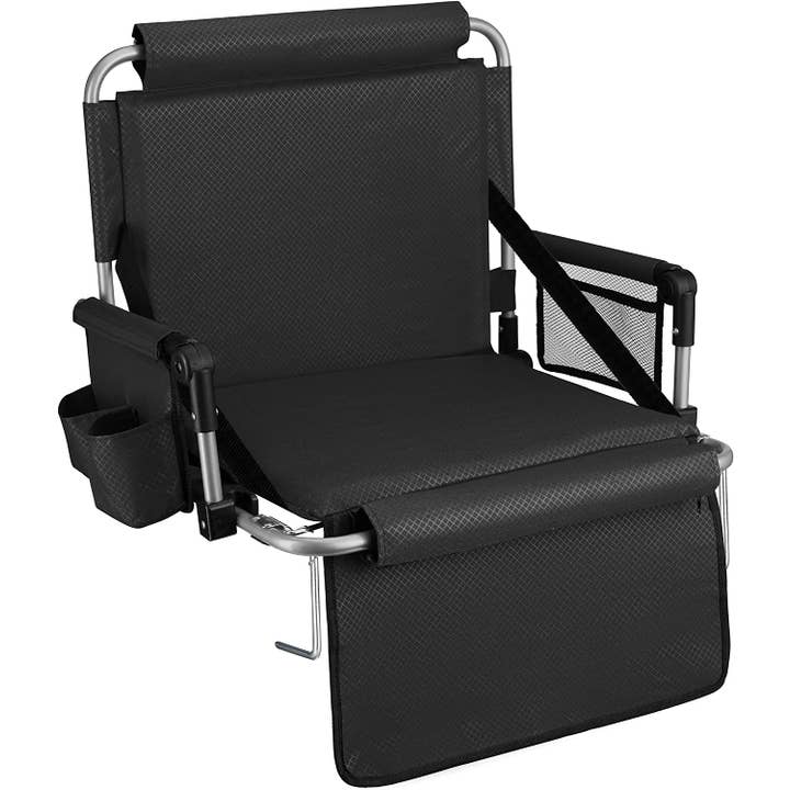 Alpcour - Vente Chaises pliantes - Siège de stade pliable Alpcour avec accoudoirs