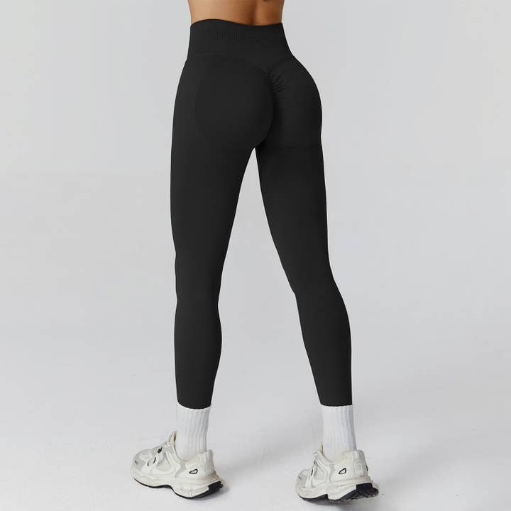 Crave by FW - Wholesale Athletic/Lounge Leggings - Women's - High Waist Workout Leggings Tummy Biker Pants6