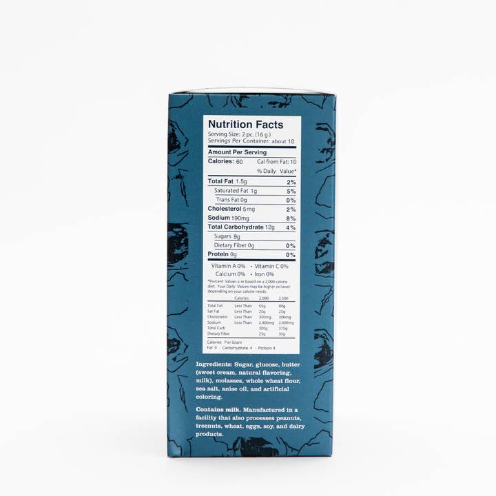 Jacobsen Salt Co. - Wholesale Licorice - Salty Black Licorice - Pure Sea Salt Licorice Candy