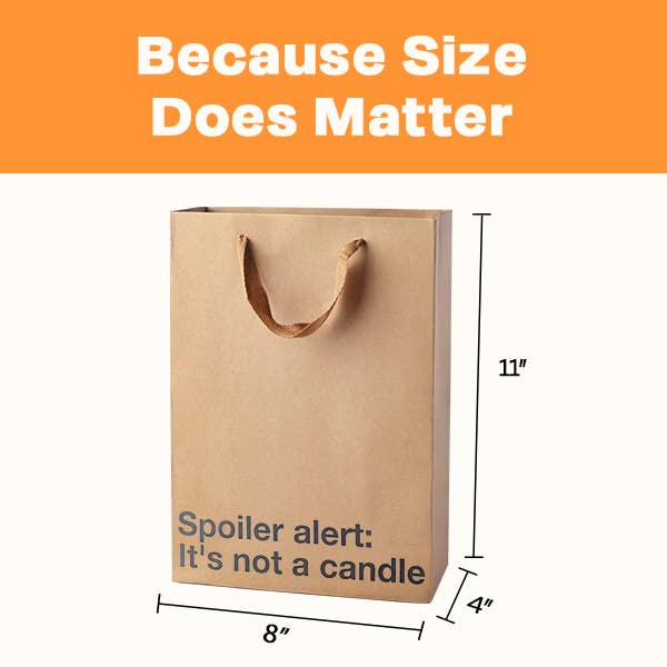 MilkToast Brands - Wholesale Gift Bag - "Not a Candle Gift Bag"1