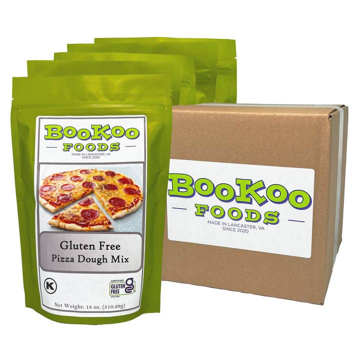 Bookoo Foods - Wholesale Bread Mix - Gluten Free Pizza Dough Mix
