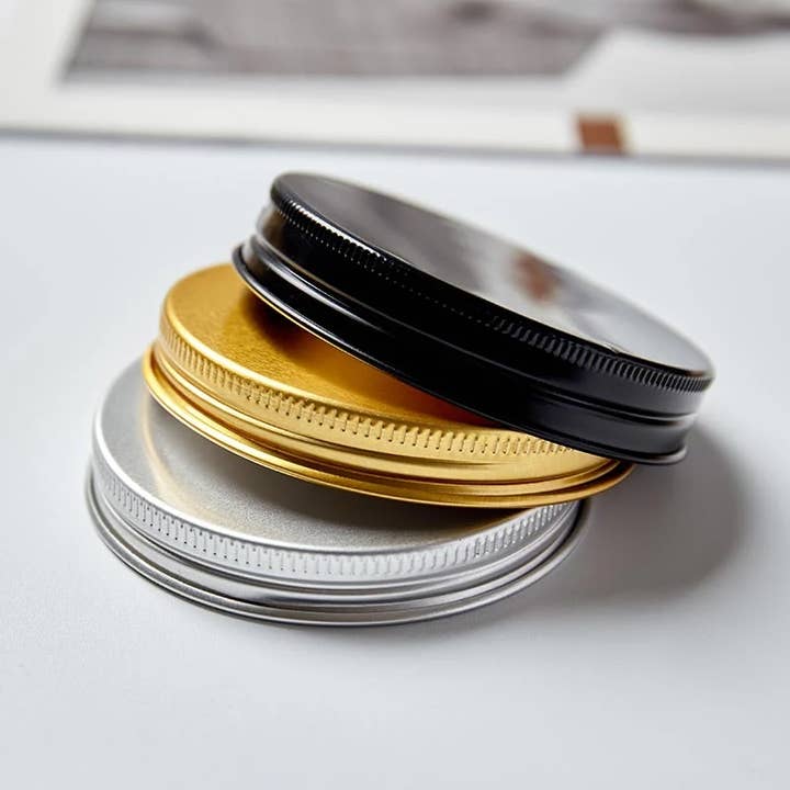 European Candle Supplies - Wholesale Jar - Lids for amber and clear jars