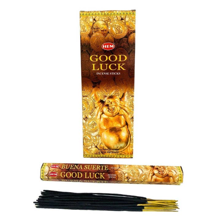 Hem Good Luck Räucherstäbchen für den Großhandel von GREENROOTS USA LLC
