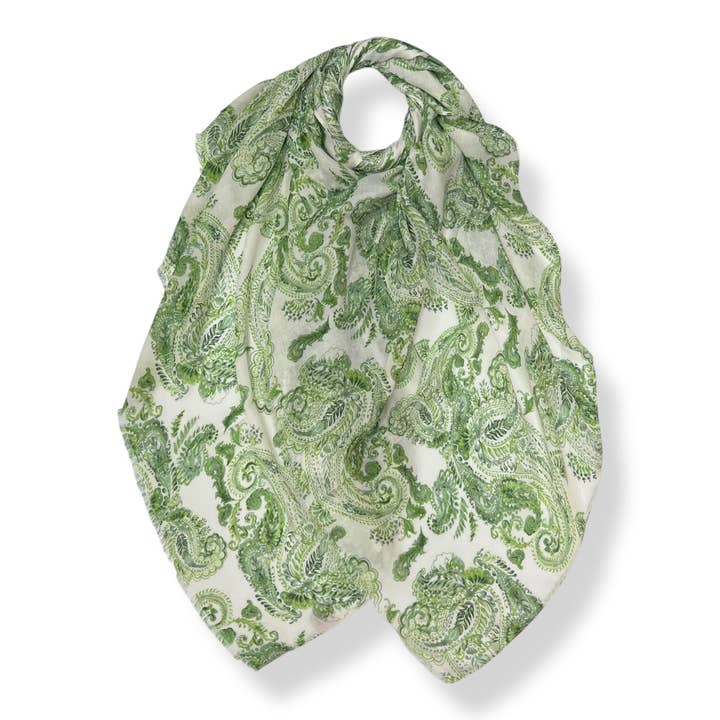 Lili Scarves (US Duty Free) – wholesale Scarf – Women's – Paisley Print Scarf6