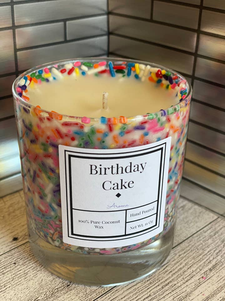 Birthday Cake - coconut wax for wholesale by AromaItsInTheAir