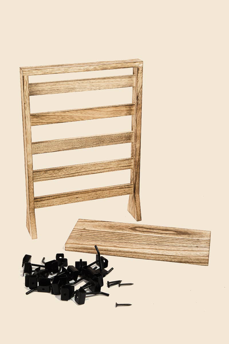 WOOD Wooden Necklace Display Stand for wholesale on Faire3