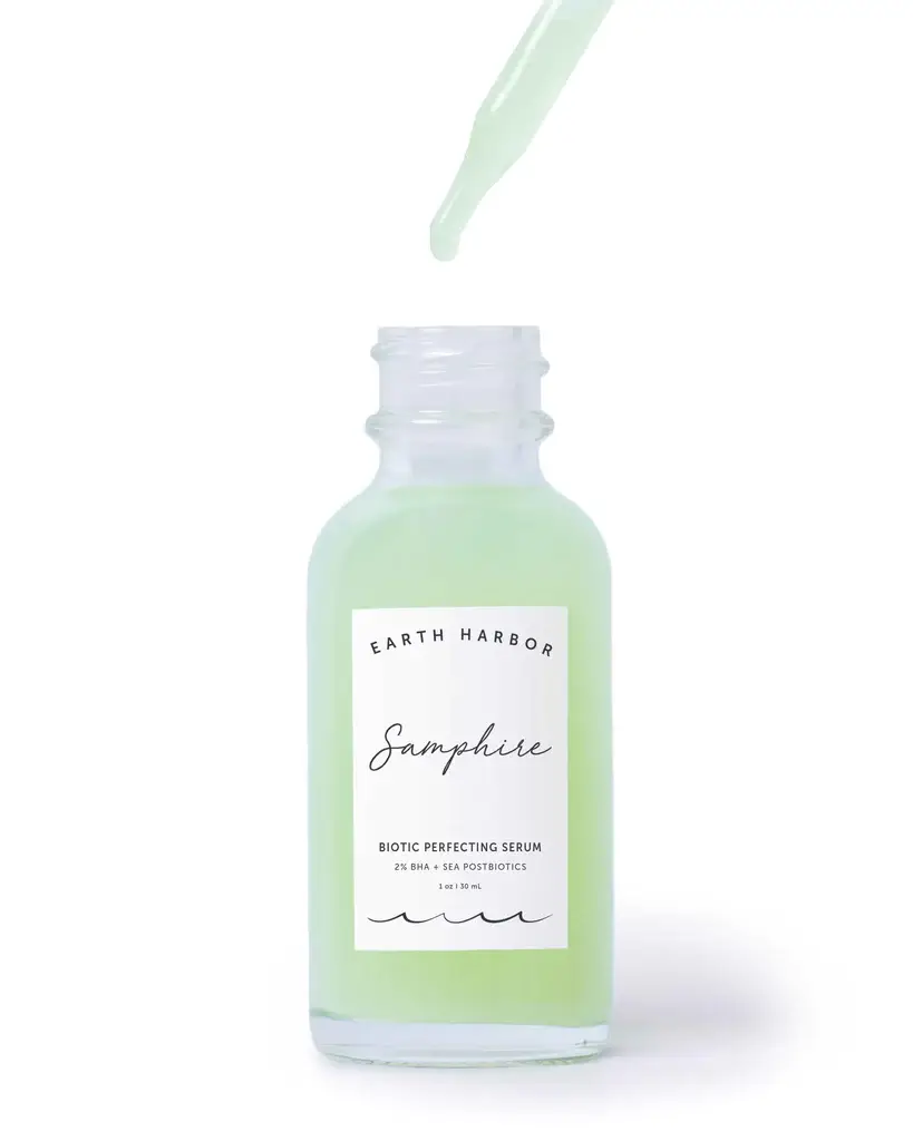Earth Harbor Naturals - Wholesale Facial Serum/Concentrate - SAMPHIRE BHA Clarifying Serum: 2% Plant BHA + Sea Retinol4