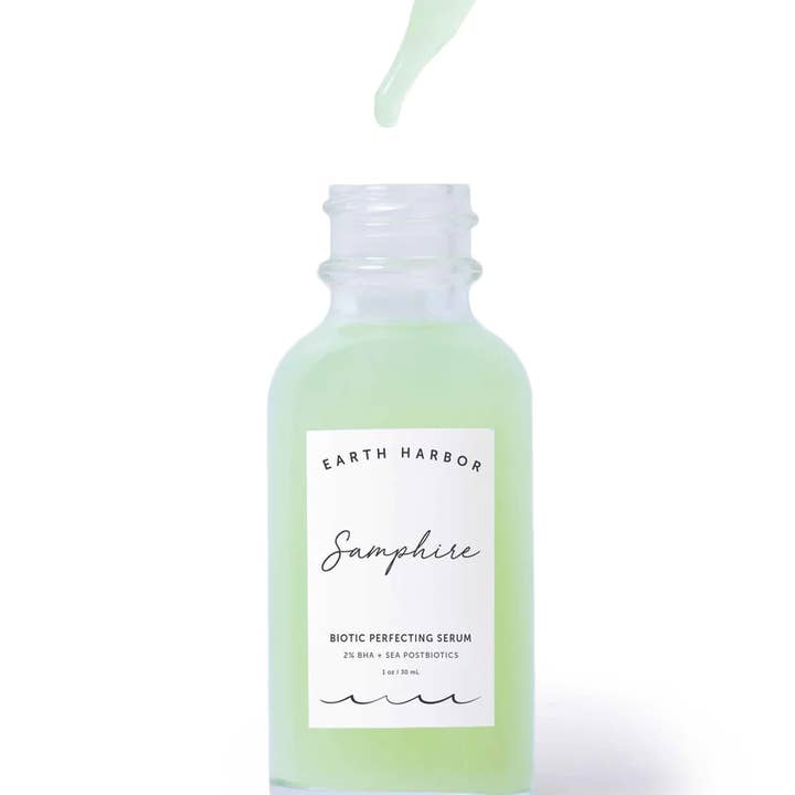 Earth Harbor Naturals - Wholesale Facial serum/concentrate - SAMPHIRE BHA Clarifying Serum: 2% Plant BHA + Sea Retinol4