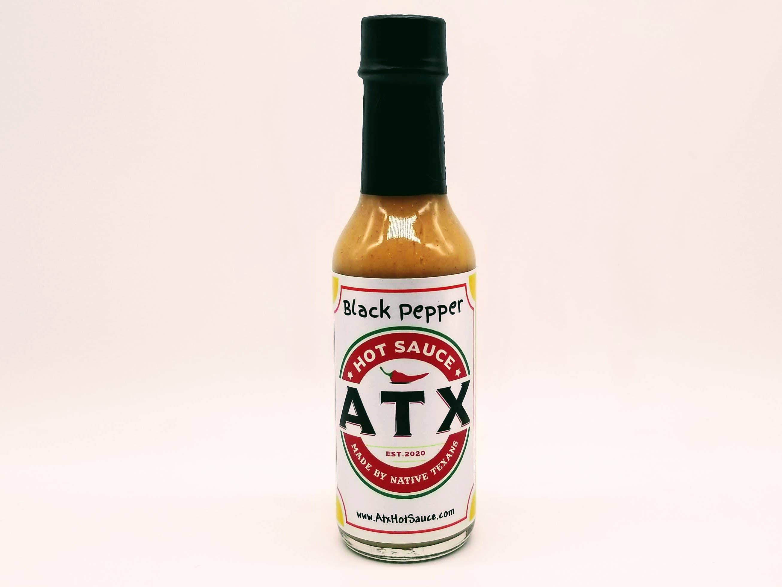 ATX Hot Sauce - Wholesale Hot Sauce - Black Pepper Habanero1