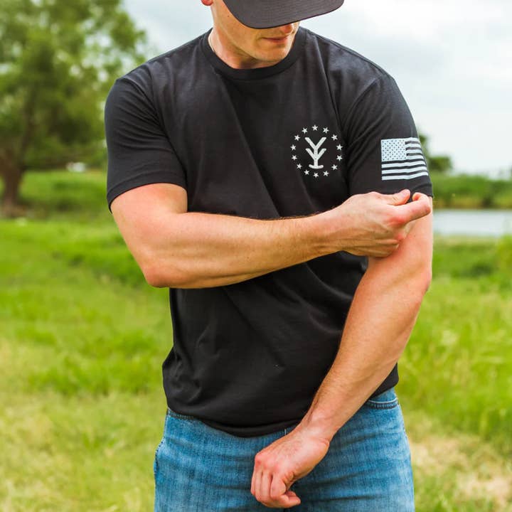 Yee Yee – Engroshandel T-shirt med print - Herre – Patriot Tee1